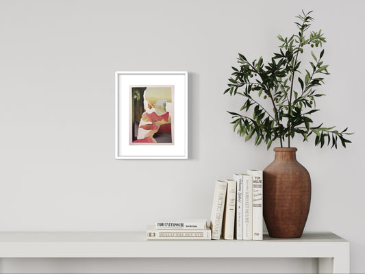 Darkness Gave Way To Delicate Light