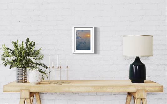 Untitled (Sunset Fence, Rockaway)