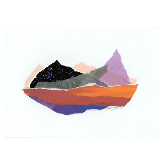 Galaxy Mountain Sunrise